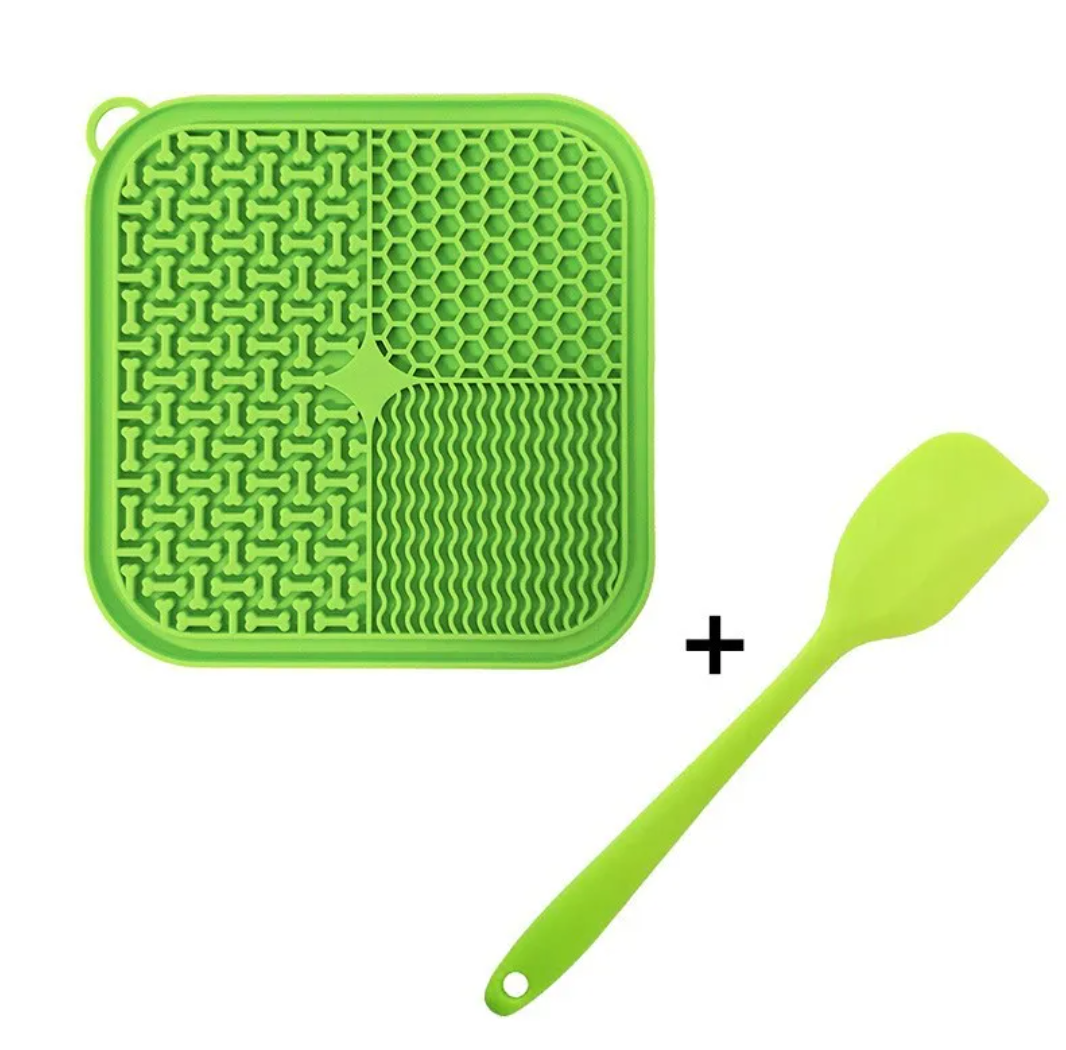 Wendell & Bone Calming Lick Pad — Slow Feeder & Bath Buddy