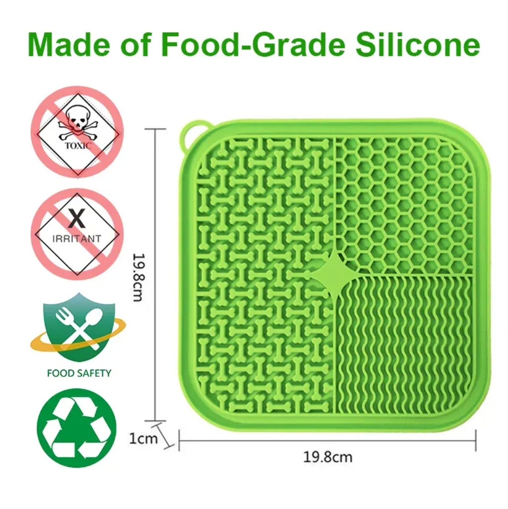 Wendell & Bone Calming Lick Pad — Slow Feeder & Bath Buddy