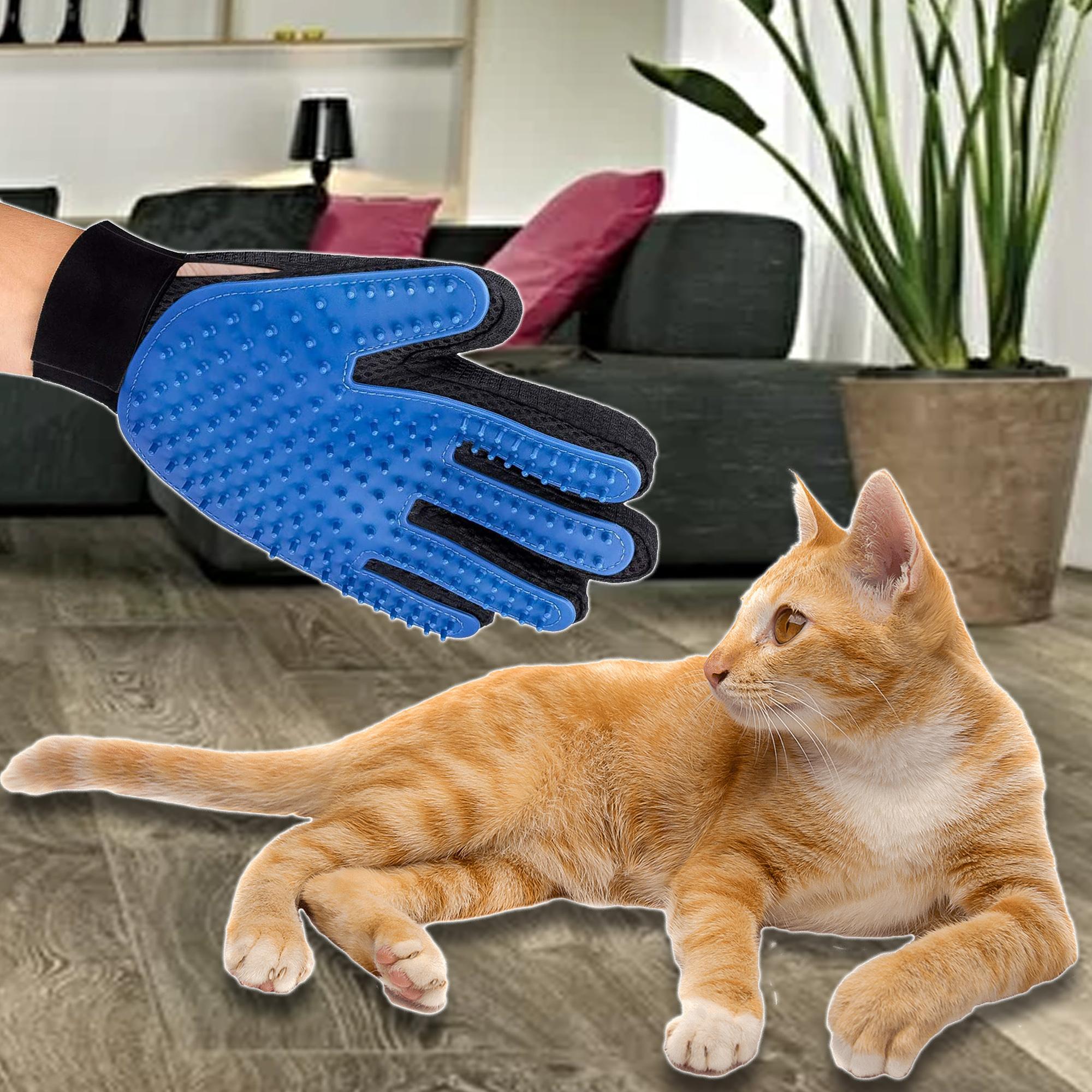 Wendell & Bone Deshedding Grooming Gloves (Pair)