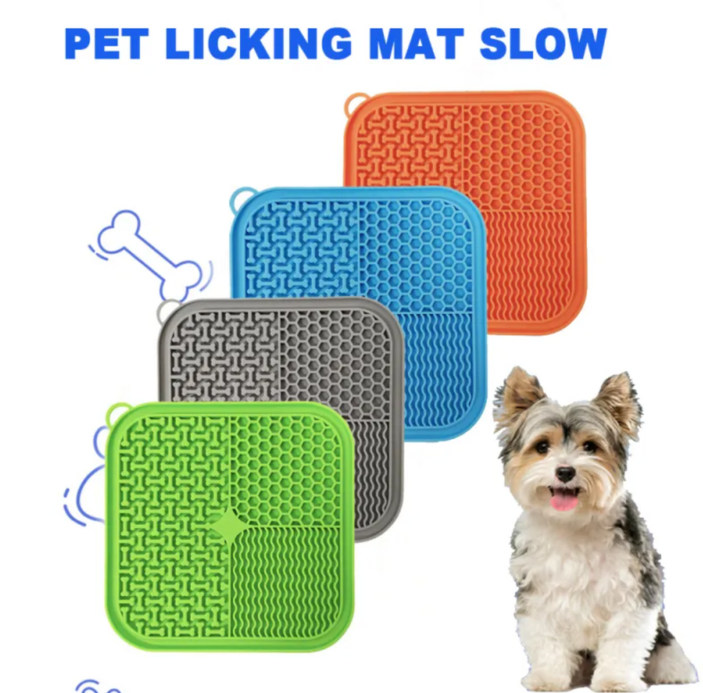 Wendell & Bone Calming Lick Pad — Slow Feeder & Bath Buddy