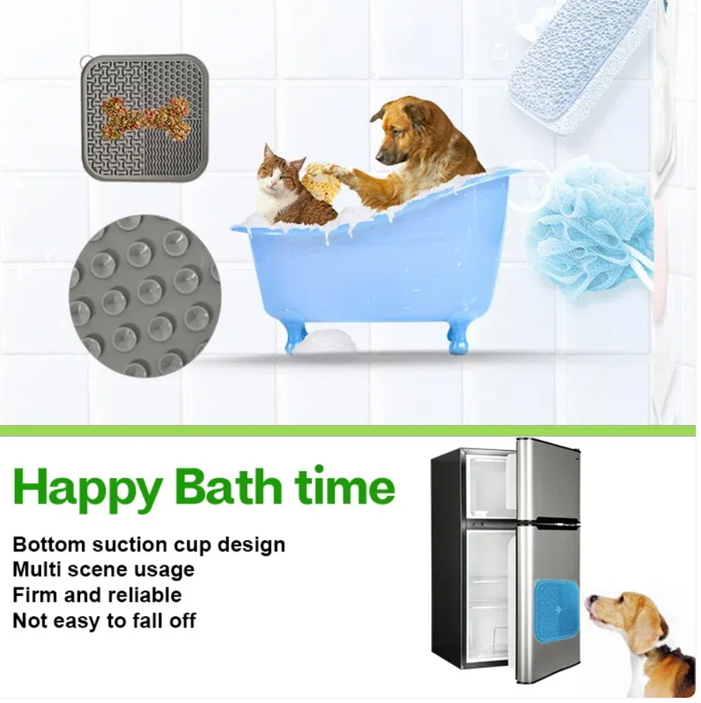 Wendell & Bone Calming Lick Pad — Slow Feeder & Bath Buddy